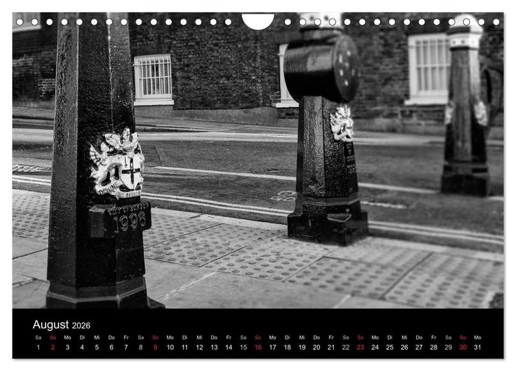 Produktbild: Unterwegs in London (Wandkalender 2026 DIN A4 quer), CALVENDO Monatskalender
