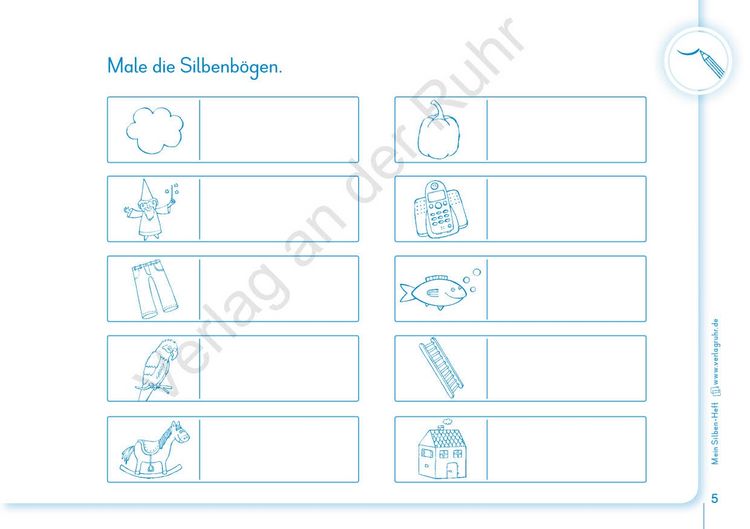 Produktbild: Mein Silben-Heft
