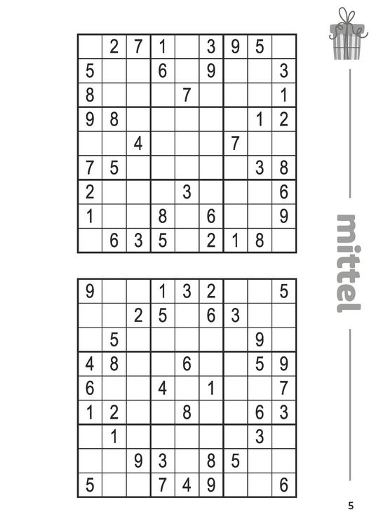 Produktbild: Maxi-Buch Weihnachtsausgabe Sudoku