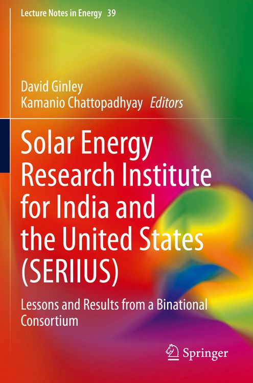 Bild vom Artikel Solar Energy Research Institute for India and the United States (SERIIUS) vom Autor David Ginley