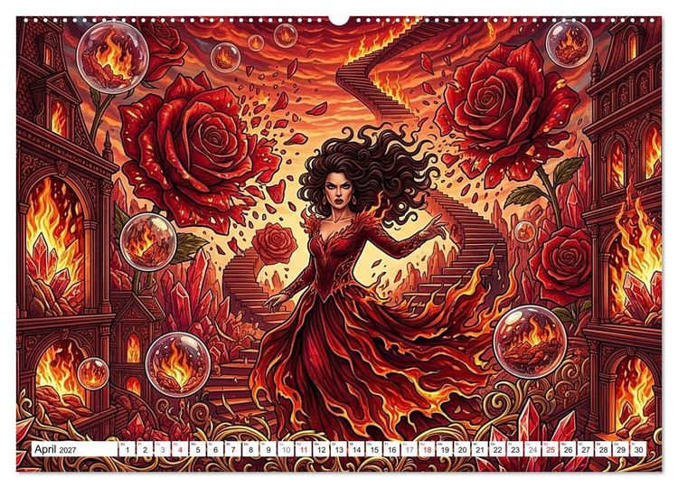 Produktbild: Was das Leben f&uuml;hlt (hochwertiger Premium Wandkalender 2027 DIN A2 quer), Kunstdruck in Hochglanz