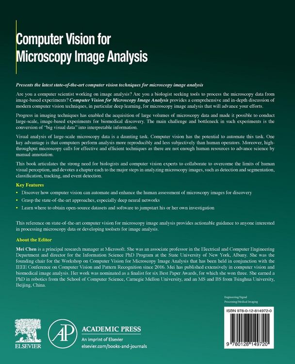 Produktbild: Computer Vision for Microscopy Image Analysis