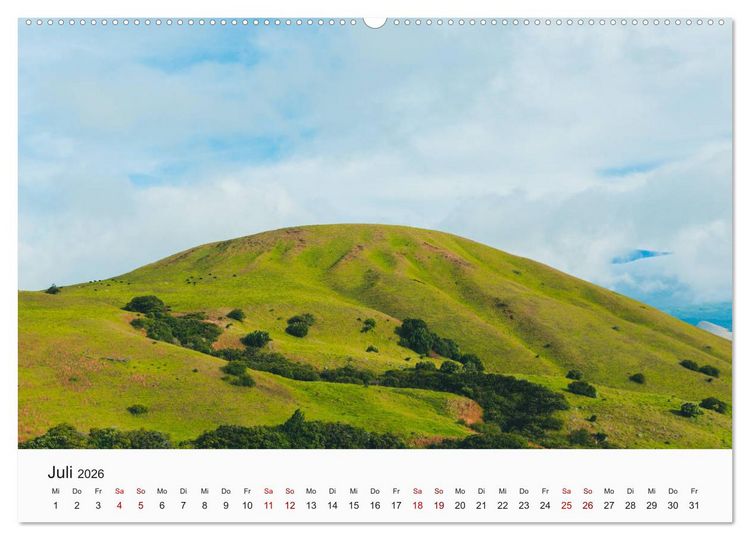 Produktbild: Hawaii - Sommer, Sonne, Urlaub (hochwertiger Premium Wandkalender 2026 DIN A2 quer), Kunstdruck in Hochglanz