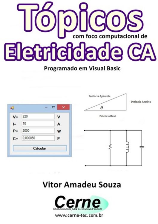 Produktbild: T&oacute;picos Com Foco Computacional De Eletricidade Ca Programado Em Visual Basic