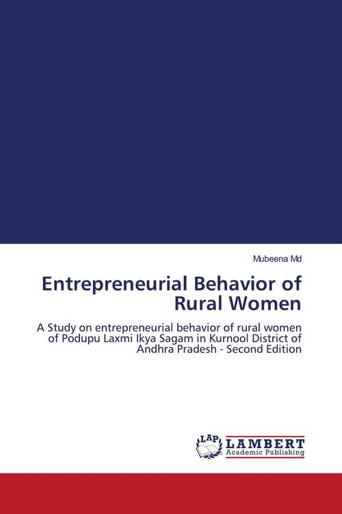 Produktbild: Entrepreneurial Behavior of Rural Women