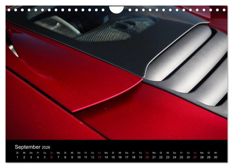 Produktbild: McLaren MP4-12C Spider (Wandkalender 2026 DIN A4 quer), CALVENDO Monatskalender