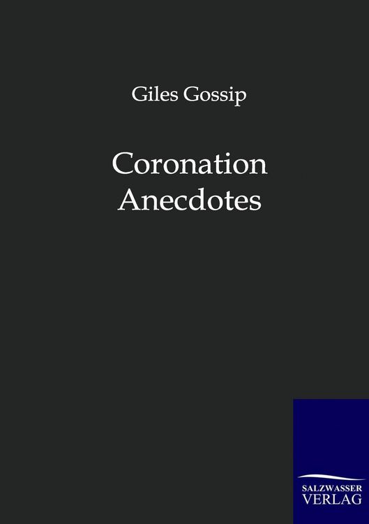 Produktbild: Coronation Anecdotes