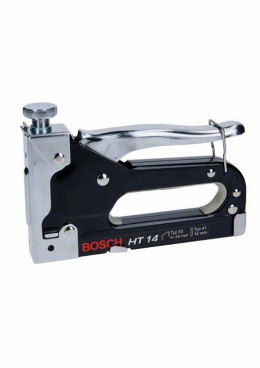 Produktbild: Bosch Accessories HT 14 0603038001 Handtacker Klammerntyp Typ 53 Klammernl&auml;nge 4 - 14mm
