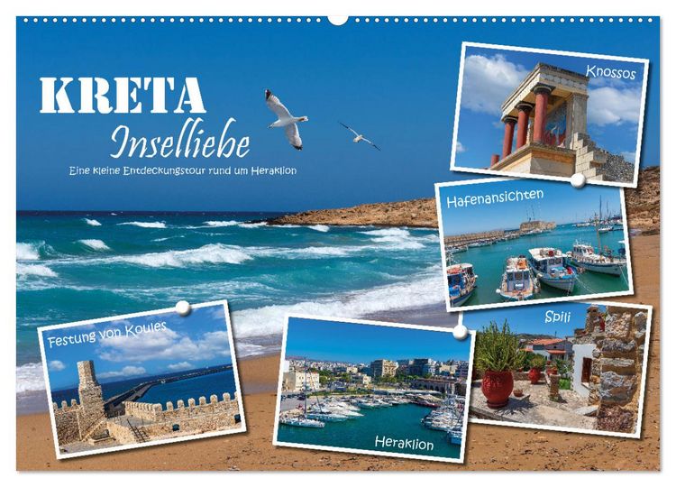 Produktbild: Kreta - Inselliebe (Wandkalender 2026 DIN A2 quer), CALVENDO Monatskalender