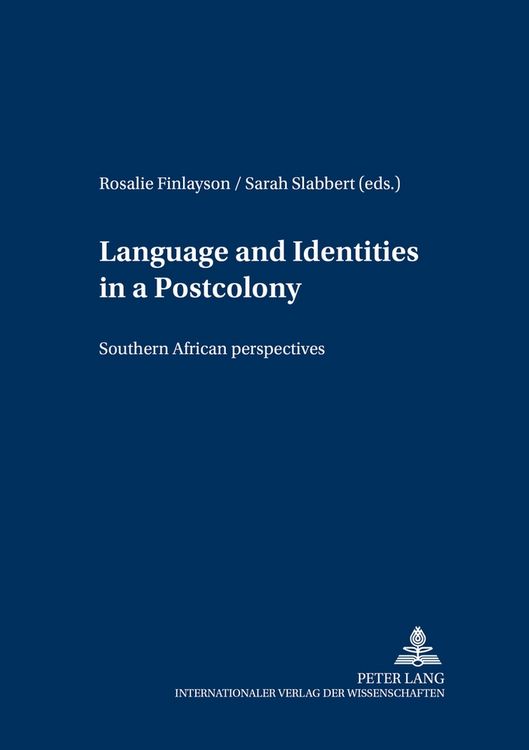 Produktbild: Language and Identities in a Postcolony