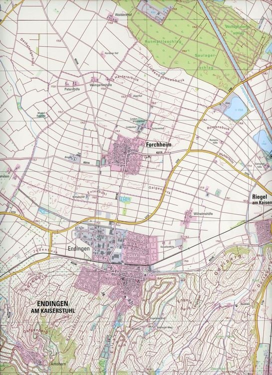 Produktbild: Kenzingen 1 : 25 000