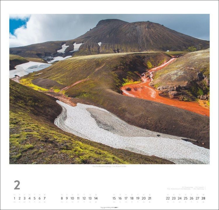 Produktbild: Island Kalender 2027 - Insel aus Feuer und Eis