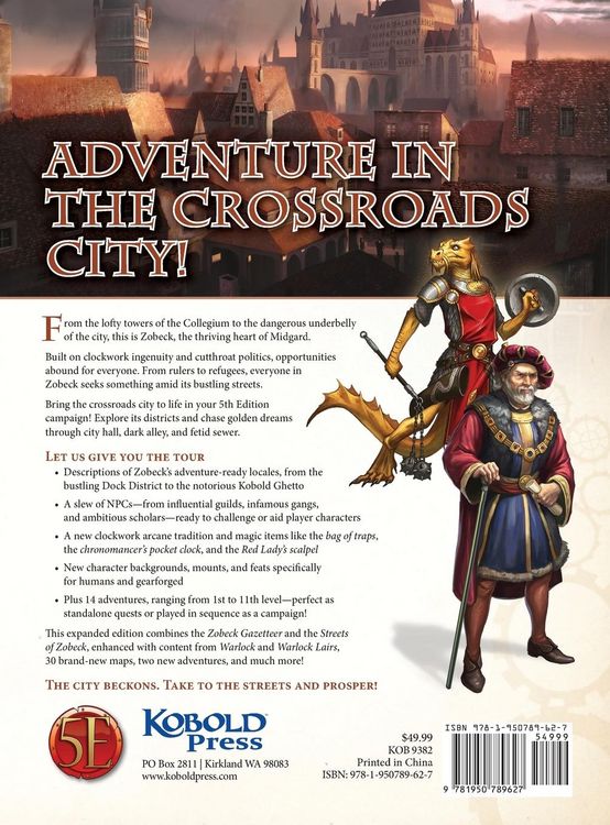 Produktbild: Zobeck Clockwork City