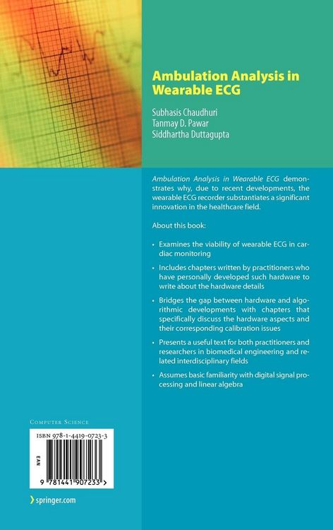 Produktbild: Ambulation Analysis in Wearable ECG