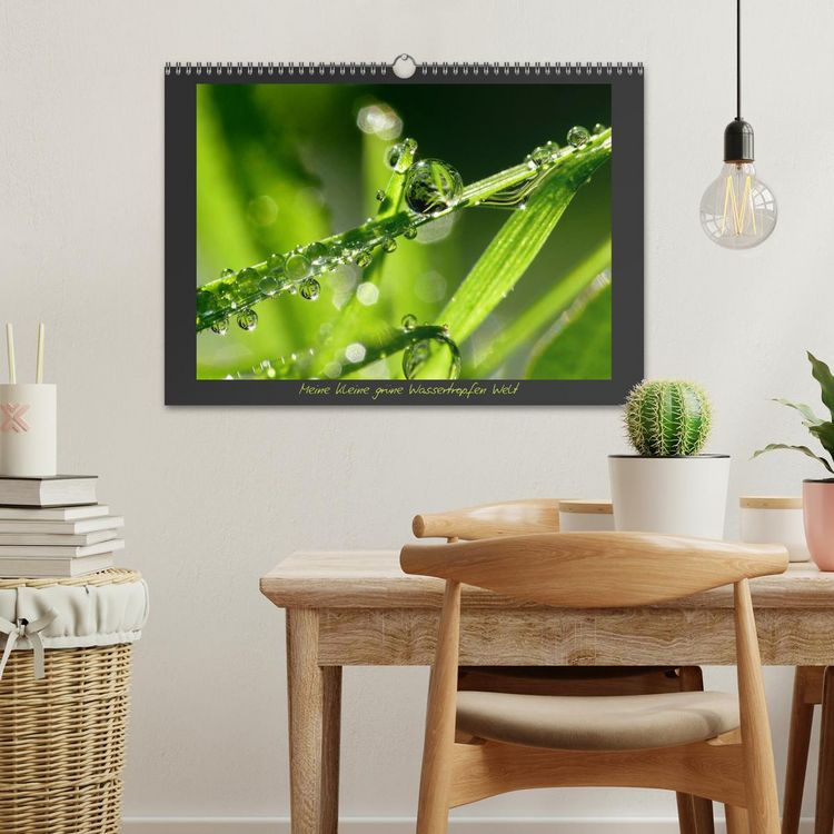 Produktbild: Meine kleine gr&uuml;ne Wassertropfen Welt (Wandkalender 2026 DIN A3 quer), CALVENDO Monatskalender