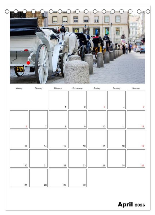 Produktbild: Mein Wien. Juwel an der Donau (Tischkalender 2026 DIN A5 hoch), CALVENDO Monatskalender
