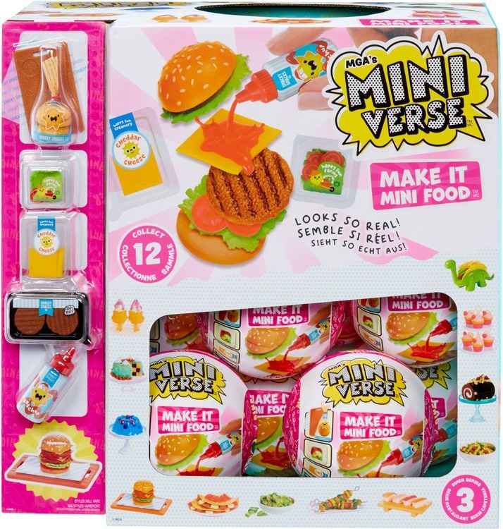 Produktbild: MGA's Miniverse- Make It Mini Foods: Diner in PDQ Series 3B