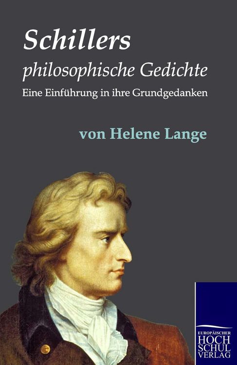 Produktbild: Schillers philosophische Gedichte