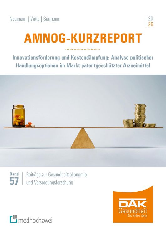 Produktbild: AMNOG-Kurzreport 2026