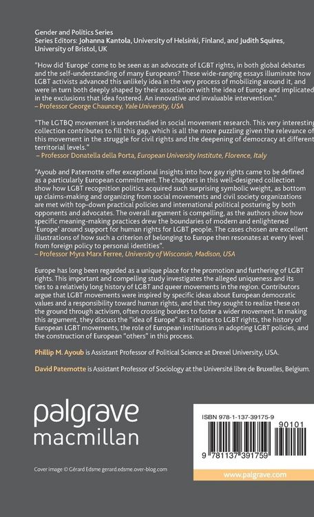 Produktbild: LGBT Activism and the Making of Europe