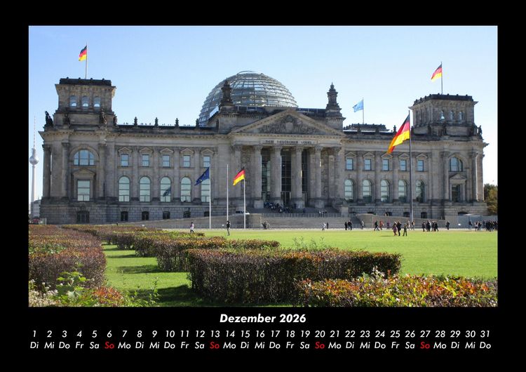 Produktbild: Berlin 2026 Fotokalender DIN A3