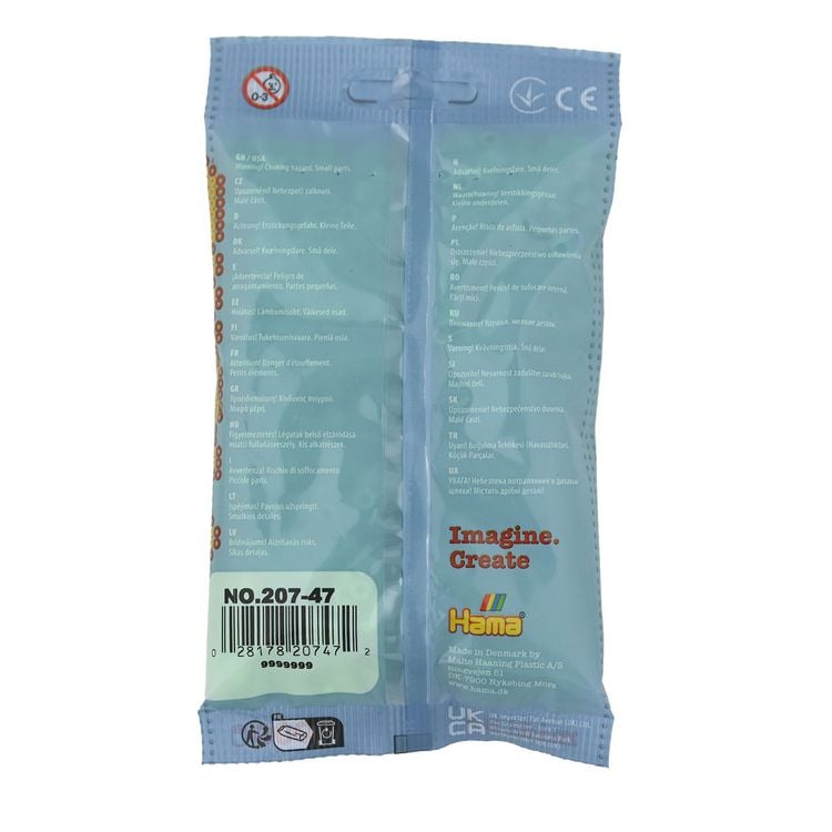 Produktbild: Hama&reg; B&uuml;gelperlen Midi - Pastell Gr&uuml;n 1000 Perlen.