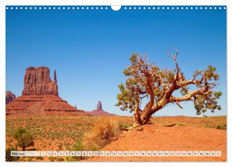 Produktbild: ARIZONA UND UTAH Ein einzigartiges Erlebnis (Wandkalender 2026 DIN A3 quer), CALVENDO Monatskalender
