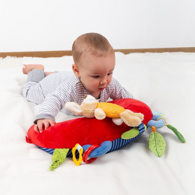 Produktbild: sigikid 42153 - Aktiv-Spielh&ouml;rnchen, Spielkissen zum F&uuml;hlen und Entdecken