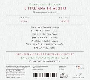 Produktbild: Gioachino Rossini: L'italiana in Algeri