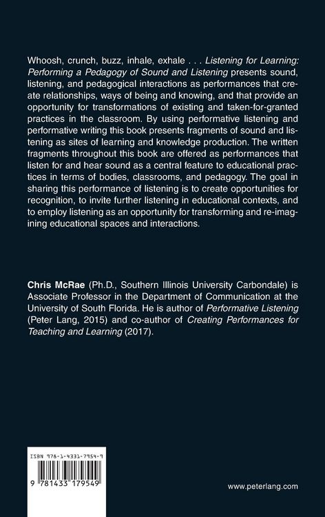 Produktbild: Listening for Learning