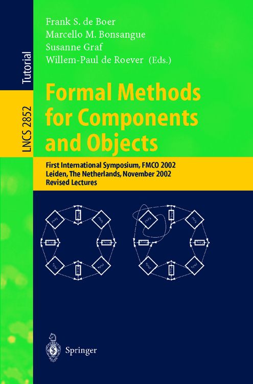 Produktbild: Formal Methods for Components and Objects