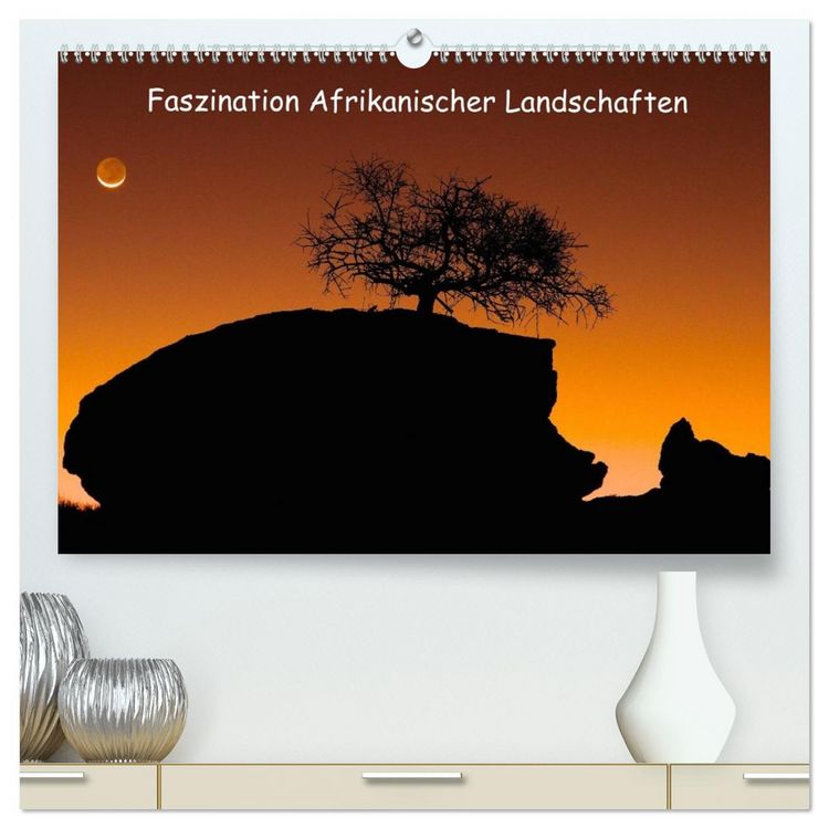 Produktbild: Faszination Afrikanischer Landschaften (hochwertiger Premium Wandkalender 2026 DIN A2 quer), Kunstdruck in Hochglanz