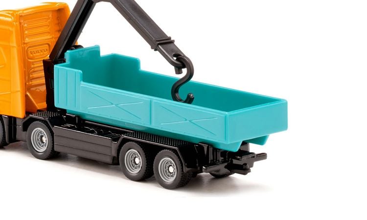 Produktbild: Siku 1683 Volvo Abrollkipper mit Kran