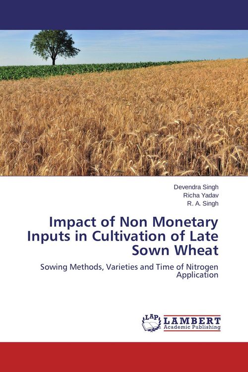 Produktbild: Impact of Non Monetary Inputs in Cultivation of Late Sown Wheat
