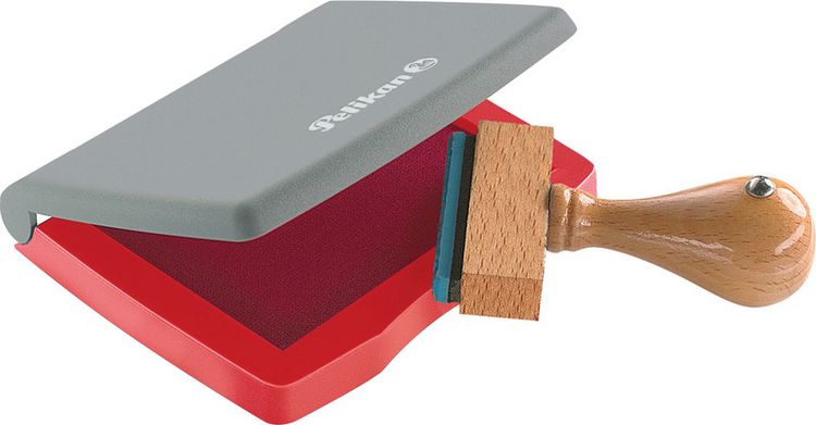 Produktbild: Pelikan Stempelkissen Kunststoff rot 5x7cm