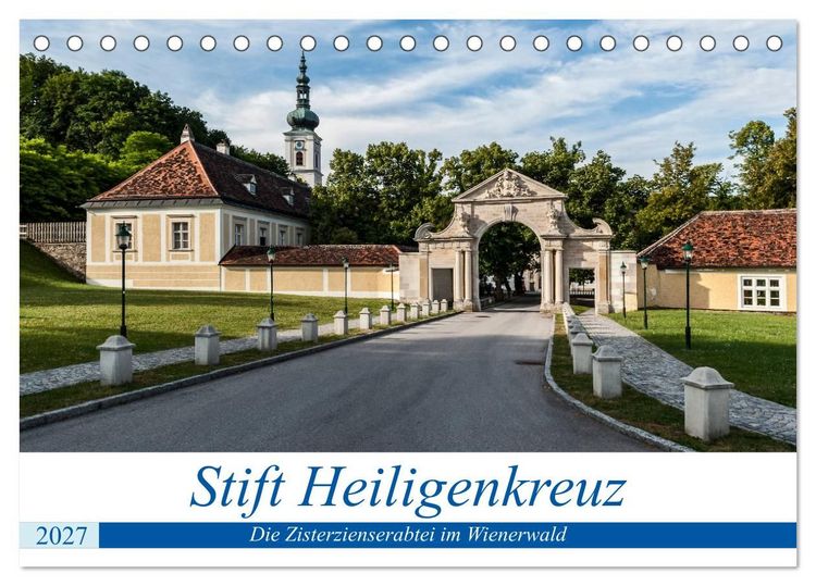 Produktbild: Stift Heiligenkreuz (Tischkalender 2027 DIN A5 quer), CALVENDO Monatskalender