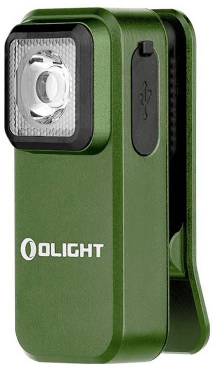 Produktbild: OLight 12972 Olight Oclip green Mobile Kleinleuchte LED