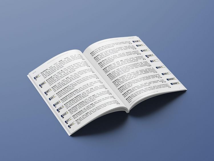 Produktbild: Das neue gro&szlig;e Autokennzeichen Buch
