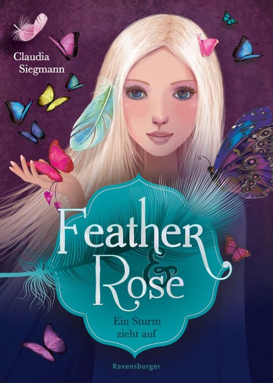 Produktbild: Feather & Rose, Band 1: Ein Sturm zieht auf (geheime Elemente-Magie an einer Eliteschule ab 10 Jahren)