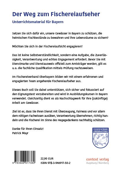 Produktbild: Der Weg zum Fischereiaufseher