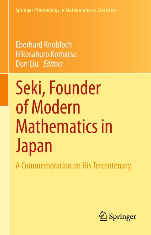 Produktbild: Seki, Founder of Modern Mathematics in Japan