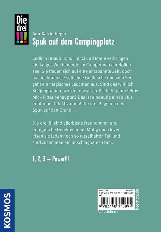 Produktbild: Die drei !!!, 99, Spuk auf dem Campingplatz