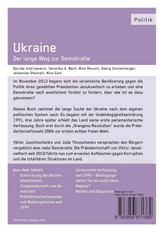 Produktbild: Ukraine &ndash; Der lange Weg zur Demokratie