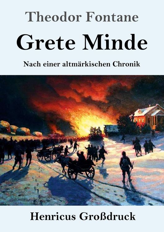 Produktbild: Grete Minde (Gro&szlig;druck)
