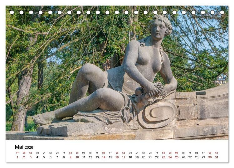 Produktbild: Potsdam - Ein Spaziergang Durch Zeitlose Eleganz (Tischkalender 2026 DIN A5 quer), CALVENDO Monatskalender