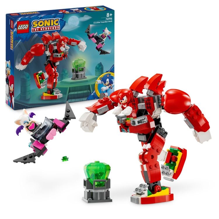 Produktbild: LEGO Sonic the Hedgehog 76996 Knuckles‘ Wächter-Mech, baubare Action-Figur