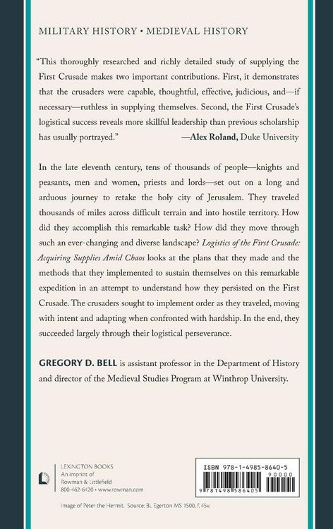 Produktbild: Logistics of the First Crusade