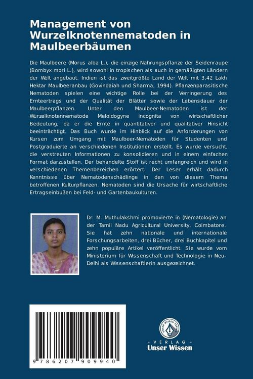 Produktbild: Management von Wurzelknotennematoden in Maulbeerb&auml;umen
