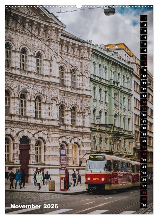 Produktbild: Prag - Die Altstadt (hochwertiger Premium Wandkalender 2026 DIN A2 hoch), Kunstdruck in Hochglanz