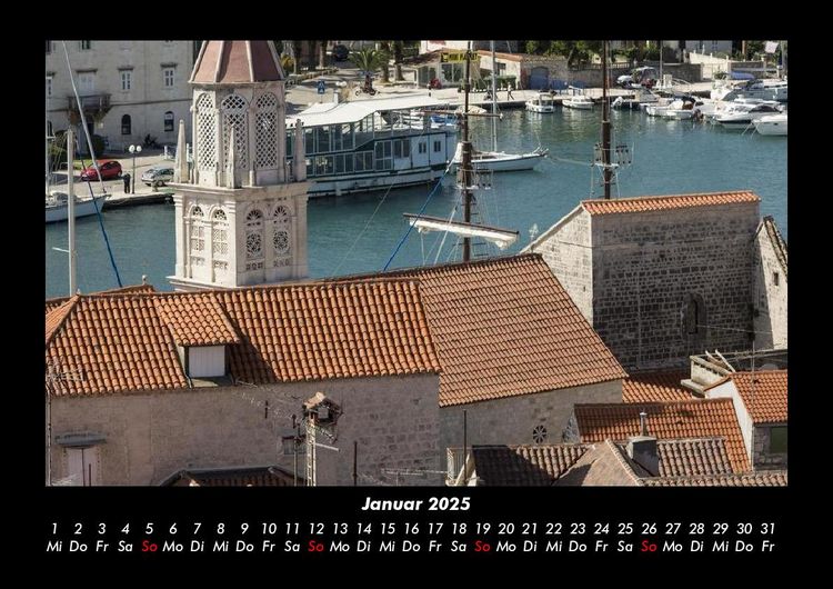 Produktbild: Kroatien 2025 Fotokalender DIN A3